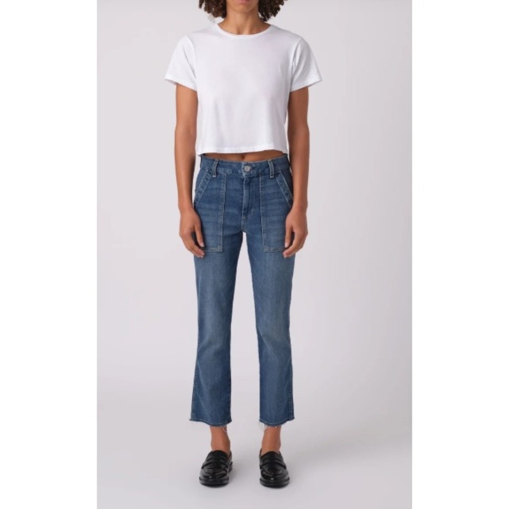 AMO Easy Army Trouser in Graceful Size 29 NEW Denim Relaxed Designer Blue Jeans